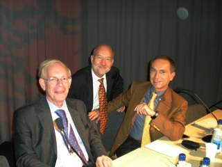 Committee Members Rik Roelandts, Jean Krutmann and Giovanni Leone at the ESPD Photodermatology Day, Gothenburg, Sweden, 2010