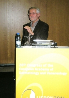 Dr Pierre Thomas at the ESPD Photodermatoloigy Day, Lisbon, October 2011